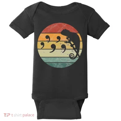 Comma Chameleon Baby Bodysuit