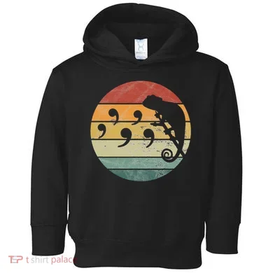 Comma Chameleon Toddler Hoodie