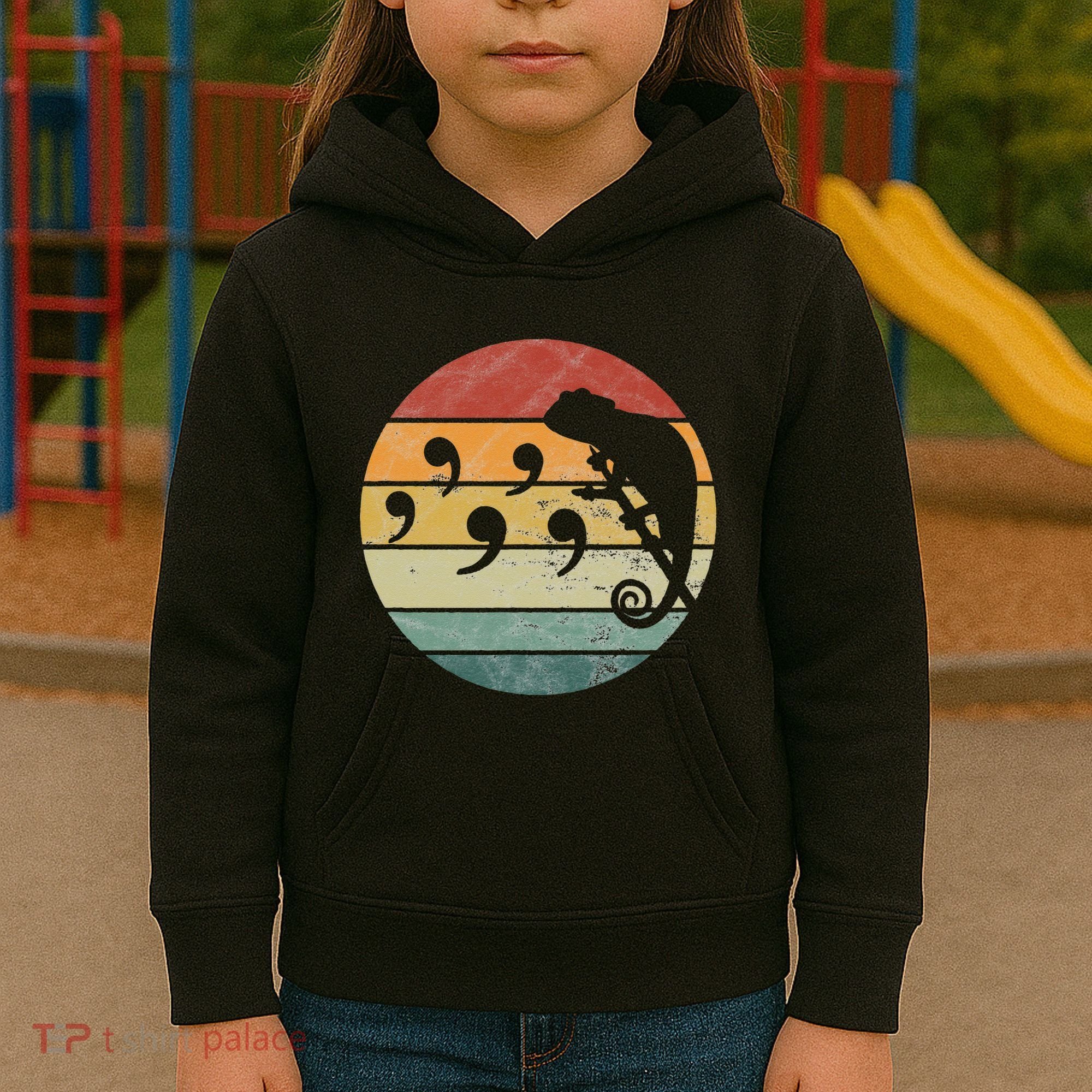 Comma Chameleon Kids Hoodie