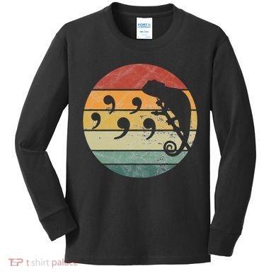 Comma Chameleon Kids Long Sleeve Shirt