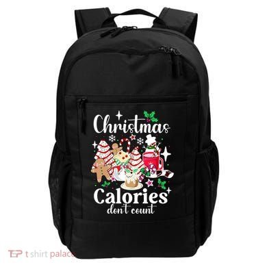 Christmas Calories DonT Count Backpack