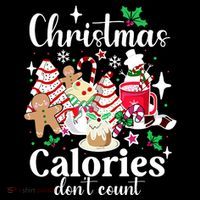 Christmas Calories DonT Count Bucket Hat thumb 4