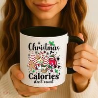Christmas Calories DonT Count Coffee Mug thumb 3