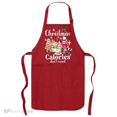 Christmas Calories DonT Count Apron