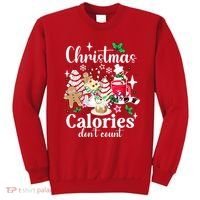Christmas Calories DonT Count Sweatshirt thumb 0