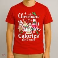 Christmas Calories DonT Count T-Shirt thumb 3
