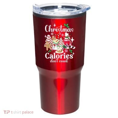 Christmas Calories DonT Count Tumbler