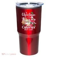 Christmas Calories DonT Count Tumbler thumb 0