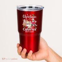 Christmas Calories DonT Count Tumbler thumb 2
