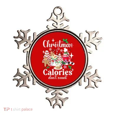 Christmas Calories DonT Count Ornament
