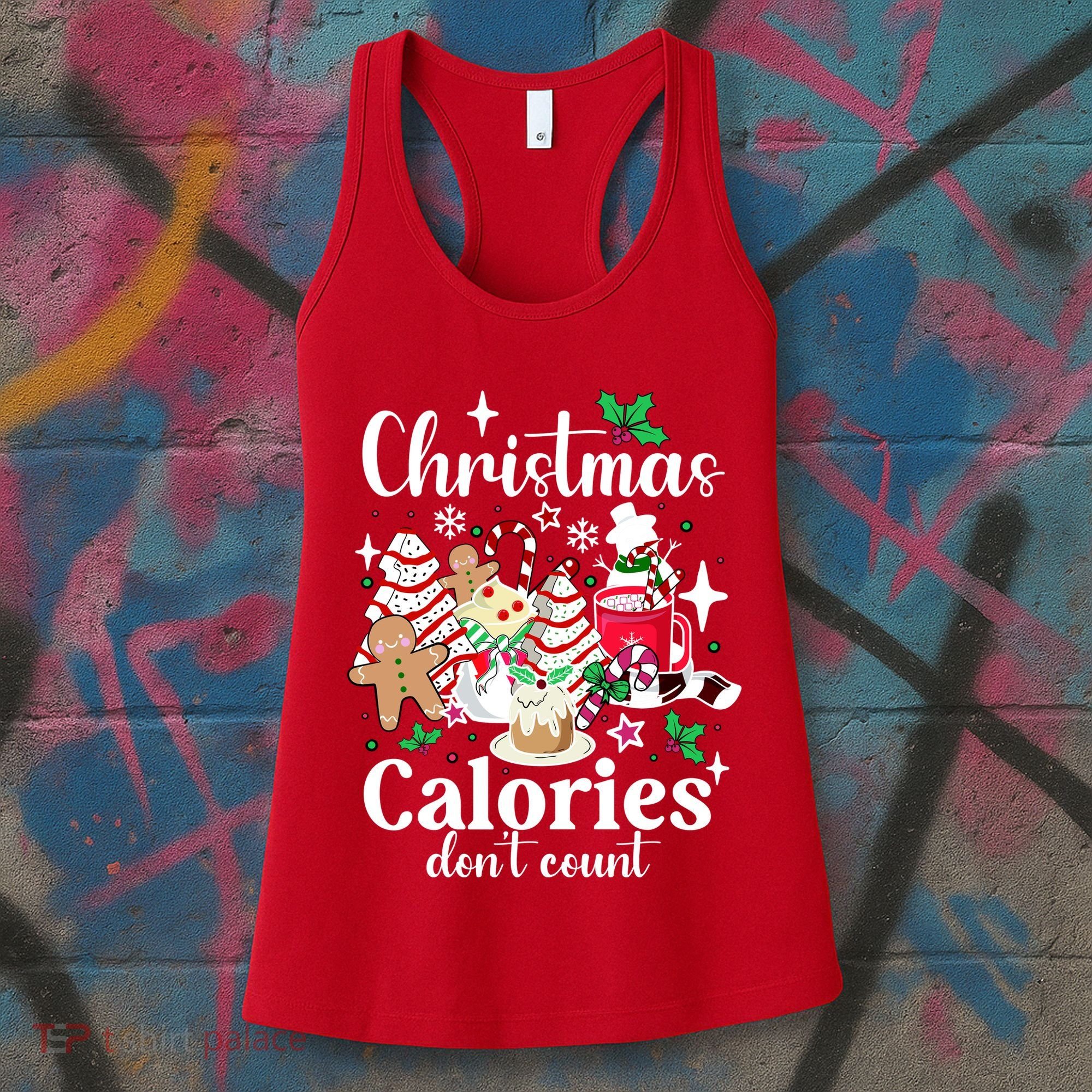Christmas Calories DonT Count Women's Tank Top