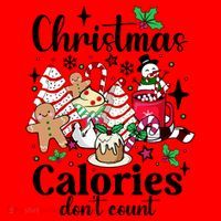 Christmas Calories DonT Count Santa Hat thumb 1