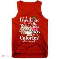 Christmas Calories DonT Count Tank Top thumb 0