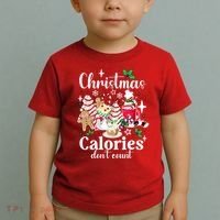 Christmas Calories DonT Count Toddler T-Shirt thumb 2