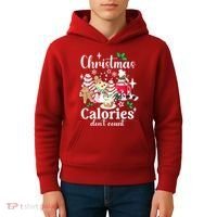 Christmas Calories DonT Count Kids Hoodie thumb 4