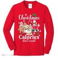 Christmas Calories DonT Count Kids Long Sleeve Shirt thumb 0
