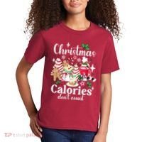 Christmas Calories DonT Count Kids T-Shirt thumb 2