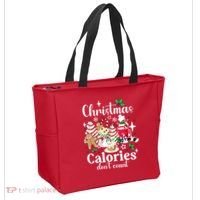 Christmas Calories DonT Count Tote Bag thumb 2