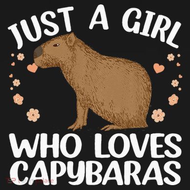 Cool Capybara Design For Women Rodent Animal Capybara Button