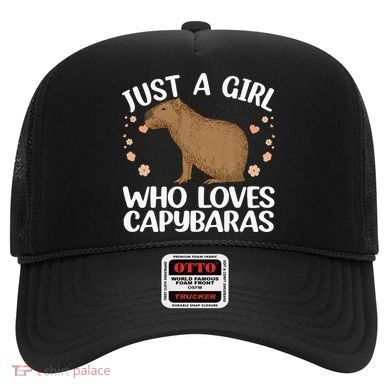 Cool Capybara Design For Women Rodent Animal Capybara Hat