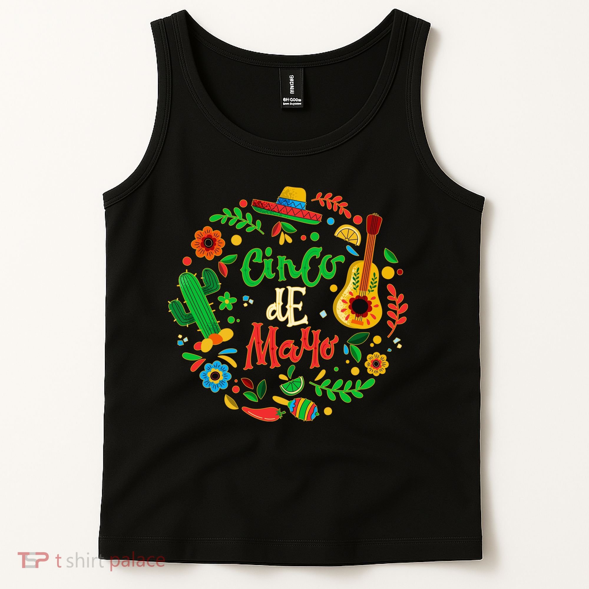 Celebrate Cinco De Mayo Tank Top