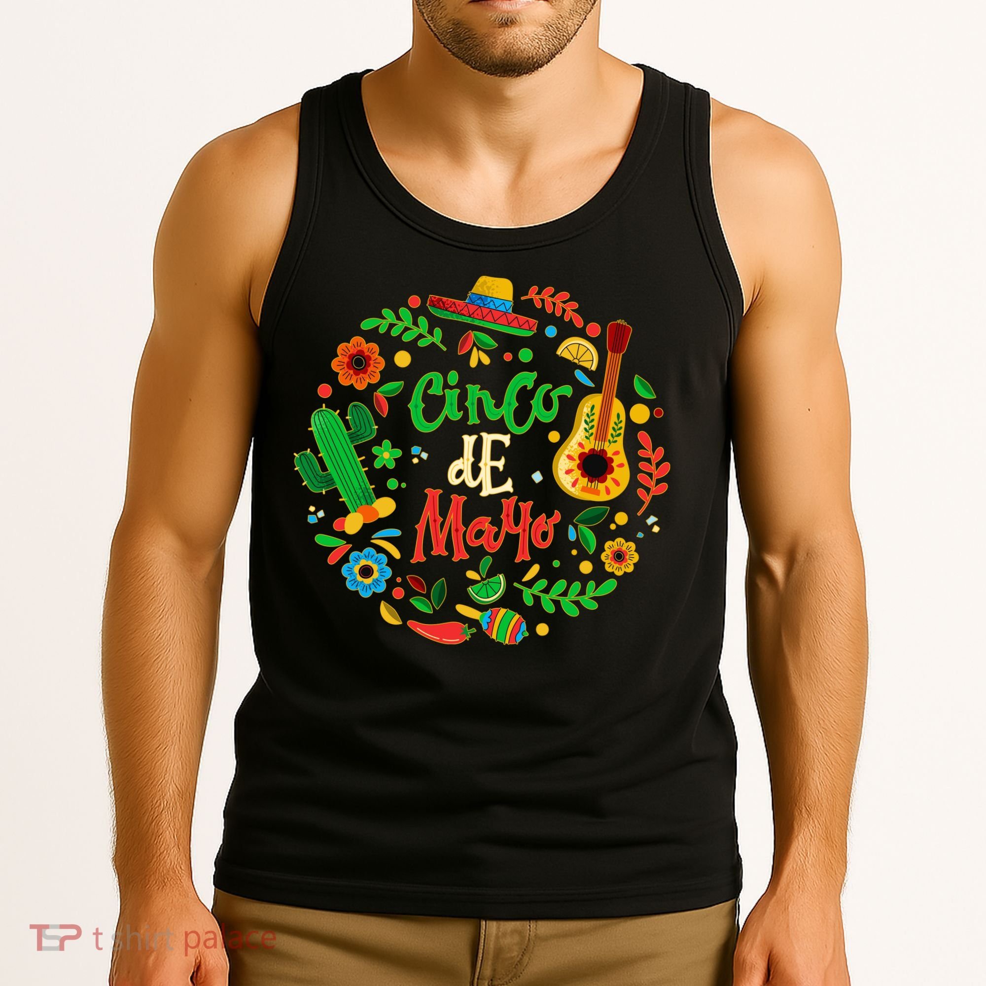Celebrate Cinco De Mayo Tank Top