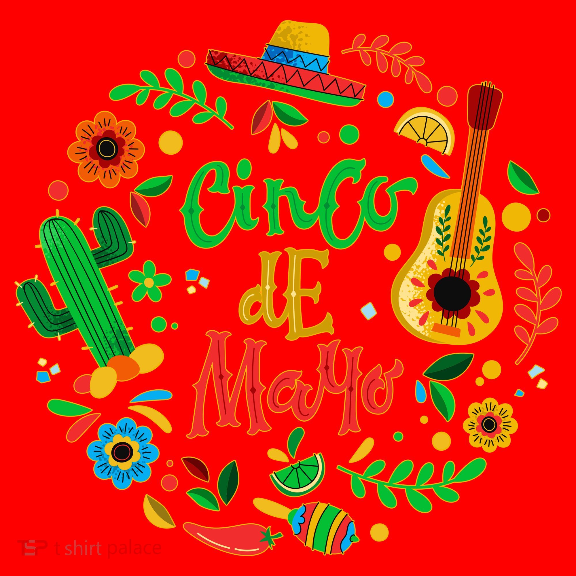 Celebrate Cinco De Mayo Santa Hat