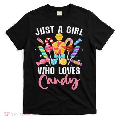 Cute Candy Design For Women Sweets Candy Lover T-Shirt