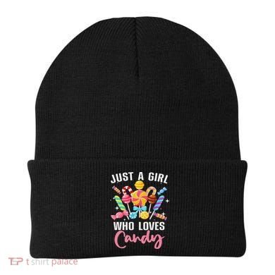 Cute Candy Design For Women Sweets Candy Lover Beanie