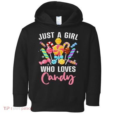 Cute Candy Design For Women Sweets Candy Lover Toddler Hoodie