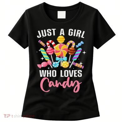 Cute Candy Design For Women Sweets Candy Lover Women's T-Shirt