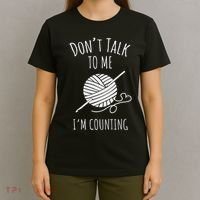 Crochet, Crocheting, Don't Talk, I'm Counting T-Shirt thumb 4