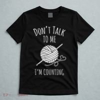 Crochet, Crocheting, Don't Talk, I'm Counting T-Shirt thumb 5