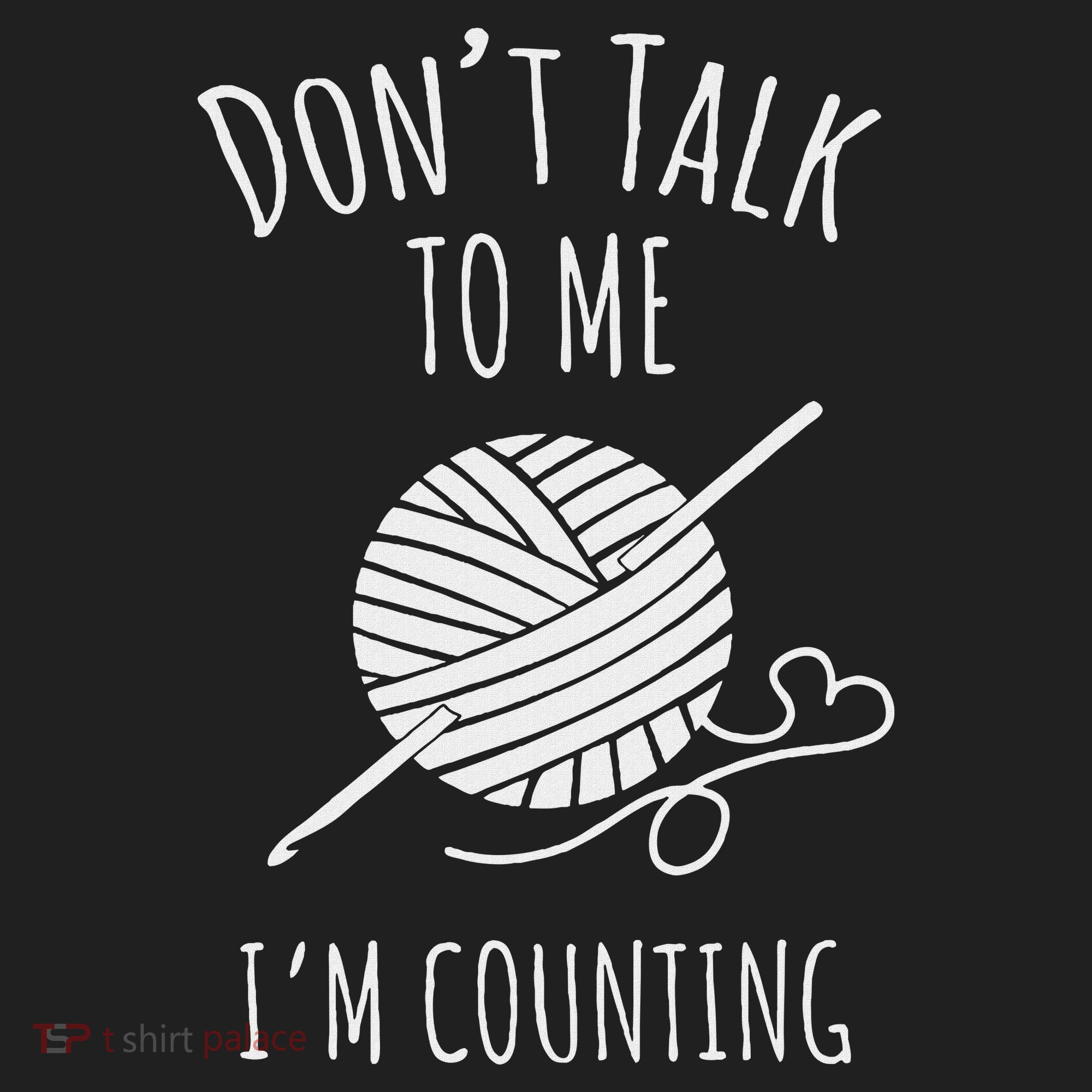 Crochet, Crocheting, Don't Talk, I'm Counting Hat