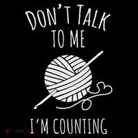 Crochet, Crocheting, Don't Talk, I'm Counting Toddler Hoodie thumb 2