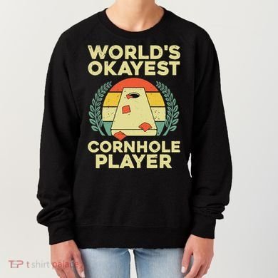 Cool Cornhole Design Corn Hole Cornhole Player Women's Sweatshirt