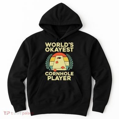 Cool Cornhole Design Corn Hole Cornhole Player Hoodie