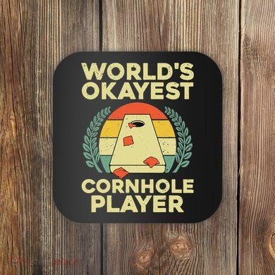 Cool Cornhole Design Corn Hole Cornhole Player Coaster