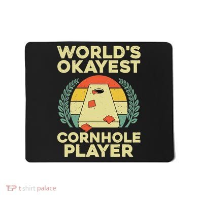 Cool Cornhole Design Corn Hole Cornhole Player Mousepad