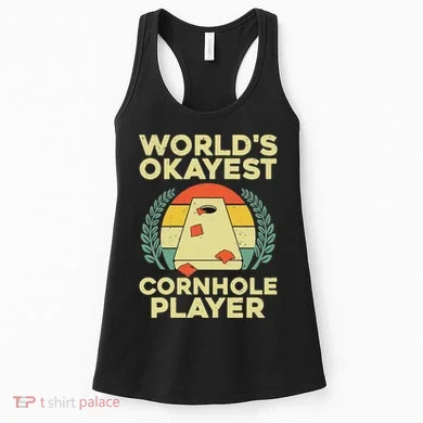 Cool Cornhole Design Corn Hole Cornhole Player Women's Tank Top