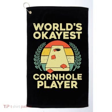 Cool Cornhole Design Corn Hole Cornhole Player Golf Towel