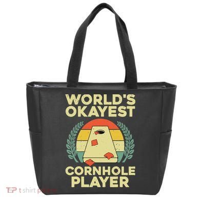 Cool Cornhole Design Corn Hole Cornhole Player Tote Bag