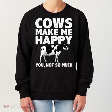 Cool Cow Design For Dairy Farmer Farming Women's Sweatshirt