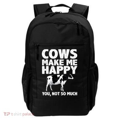Cool Cow Design For Dairy Farmer Farming Backpack