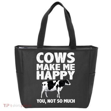 Cool Cow Design For Dairy Farmer Farming Tote Bag