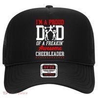 Cheer Cheerleading Dad Father IM A Proud Dad Of A Freakin Hat thumb 0