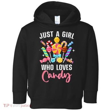 Cute Candy Design For Women Sweets Candy Lover Toddler Hoodie