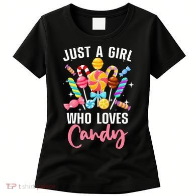 Cute Candy Design For Women Sweets Candy Lover Women's T-Shirt