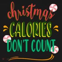 Christmas Calories Dont Count Funny Toddler Hoodie thumb 2