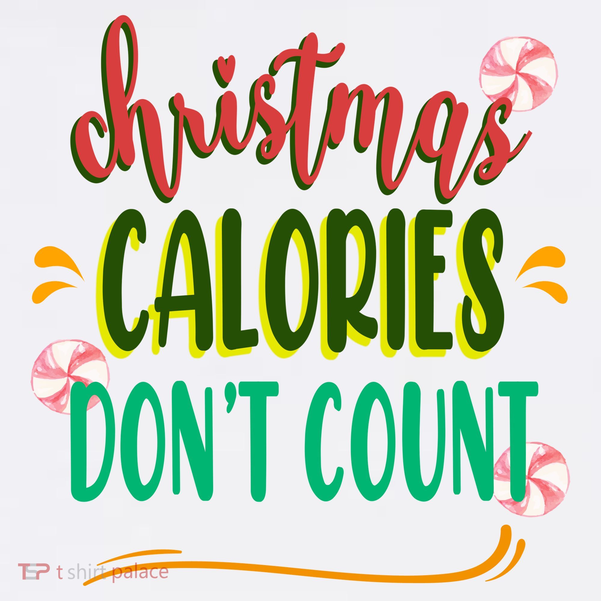 Christmas Calories Dont Count Funny Apron